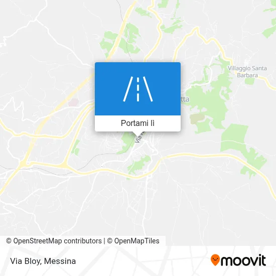 Mappa Via Bloy