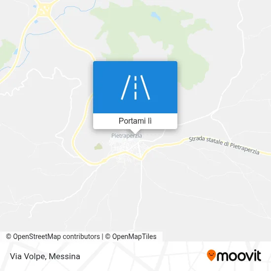 Mappa Via Volpe
