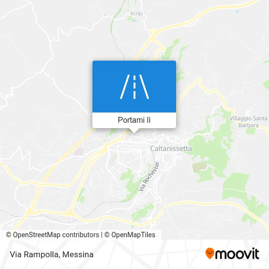 Mappa Via Rampolla