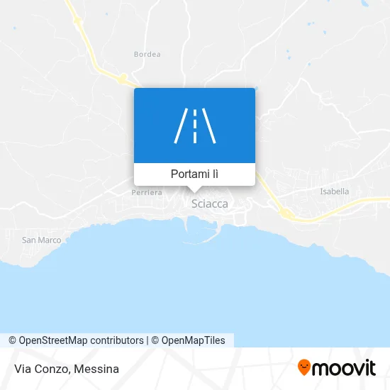 Mappa Via Conzo