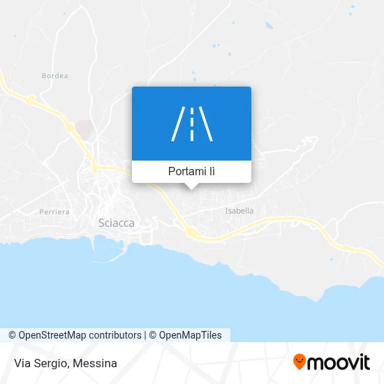 Mappa Via Sergio