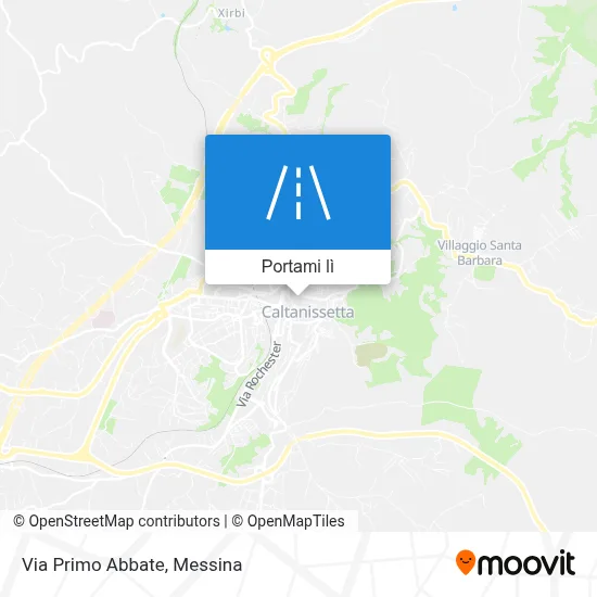 Mappa Via Primo Abbate