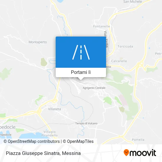 Mappa Piazza Giuseppe Sinatra