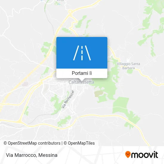 Mappa Via Marrocco