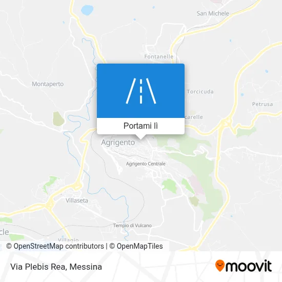Mappa Via Plebis Rea