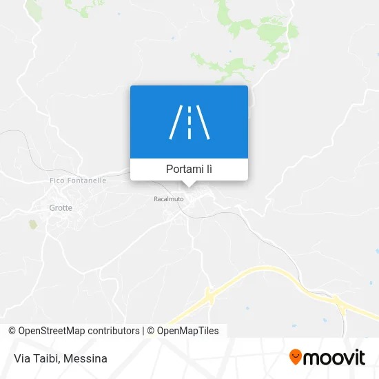 Mappa Via Taibi
