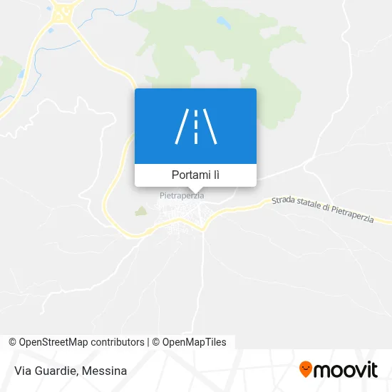 Mappa Via Guardie