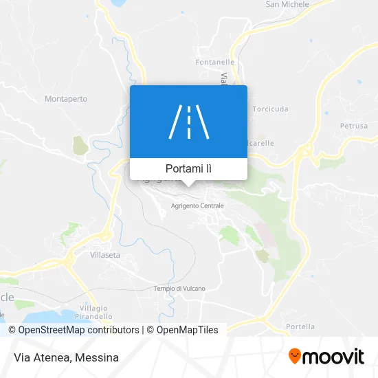 Mappa Via Atenea