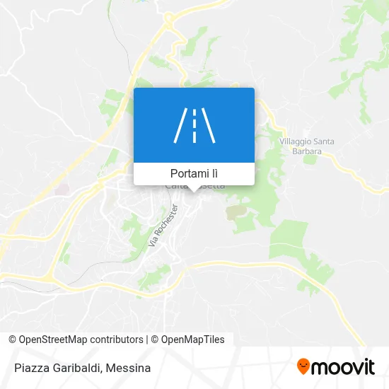 Mappa Piazza Garibaldi