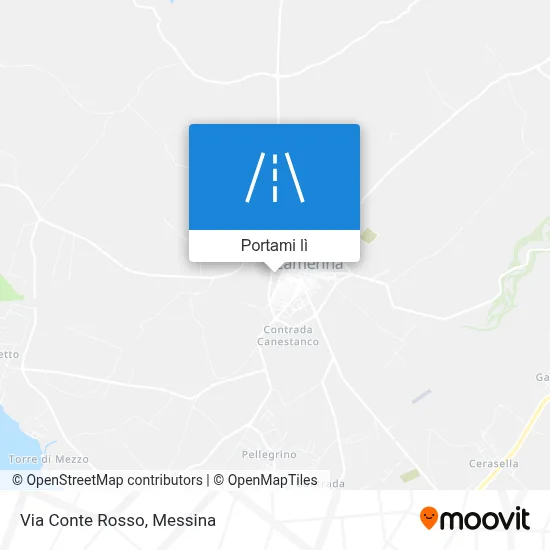 Mappa Via Conte Rosso