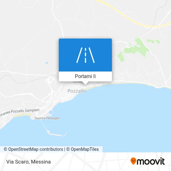 Mappa Via Scaro