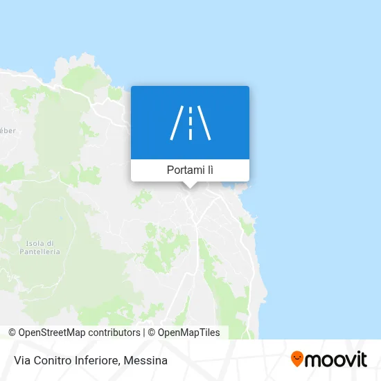 Mappa Via Conitro Inferiore