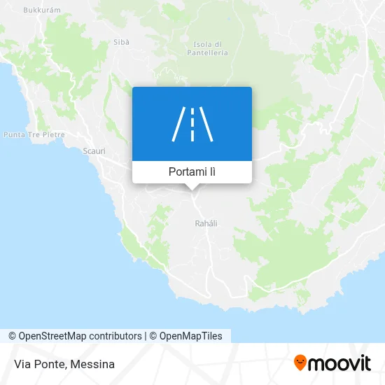 Mappa Via Ponte
