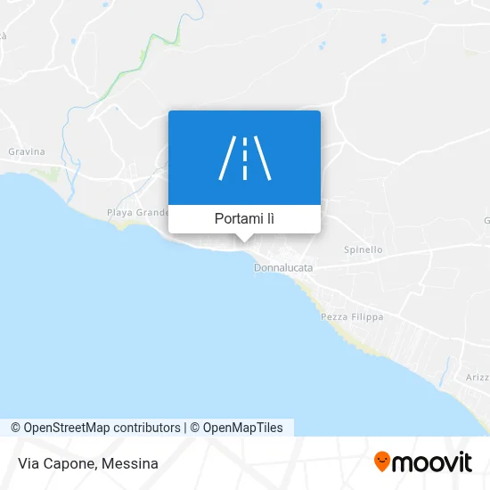 Mappa Via Capone