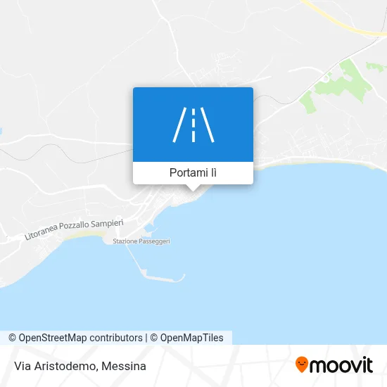 Mappa Via Aristodemo