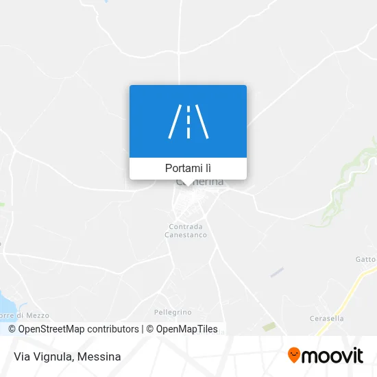 Mappa Via Vignula
