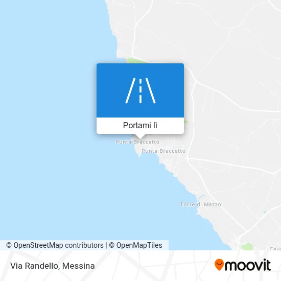 Mappa Via Randello