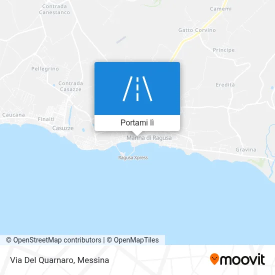 Mappa Via Del Quarnaro