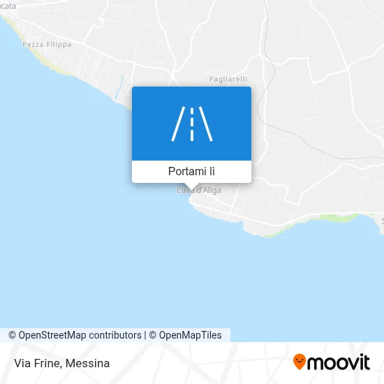 Mappa Via Frine