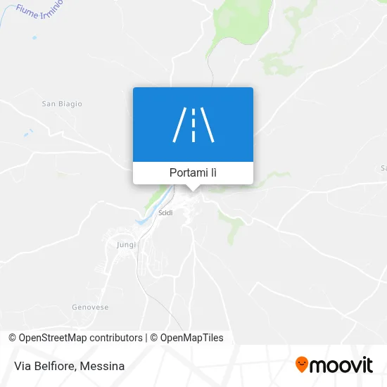 Mappa Via Belfiore