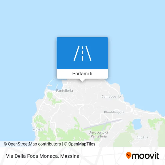 Mappa Via Della Foca Monaca
