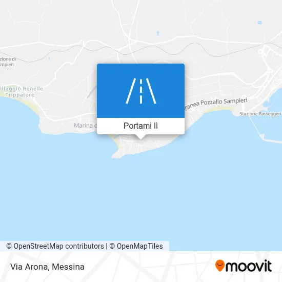 Mappa Via Arona