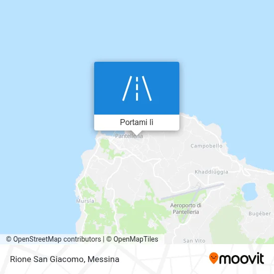 Mappa Rione San Giacomo