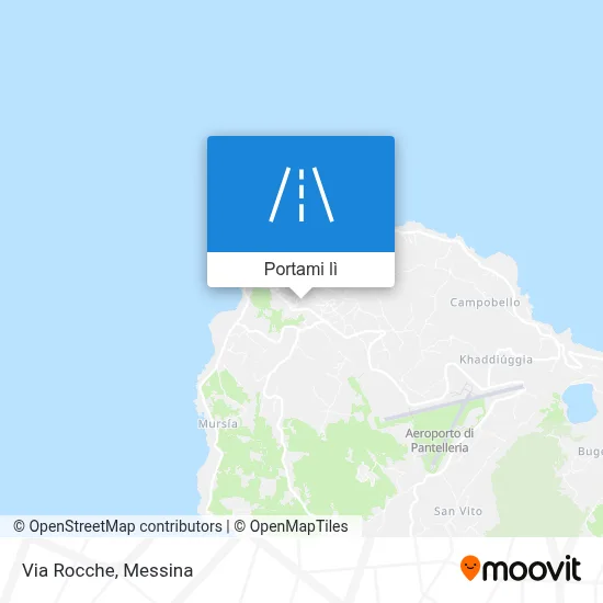 Mappa Via Rocche
