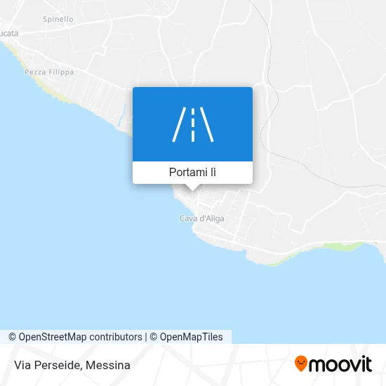 Mappa Via Perseide