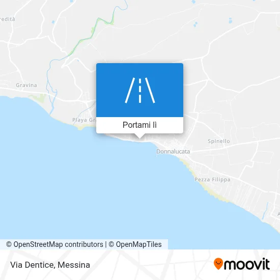 Mappa Via Dentice
