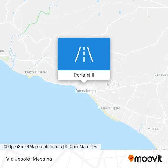 Mappa Via Jesolo