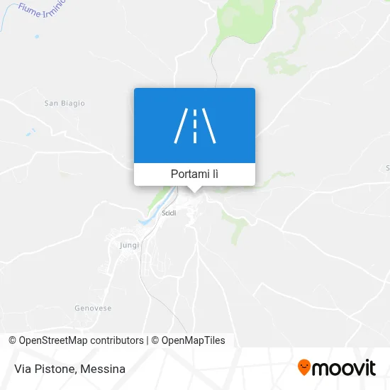 Mappa Via Pistone