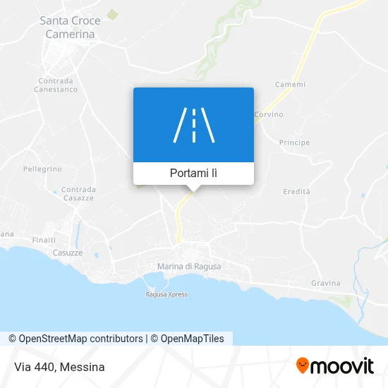 Mappa Via 440