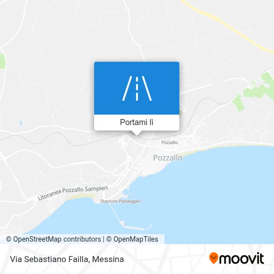 Mappa Via Sebastiano Failla