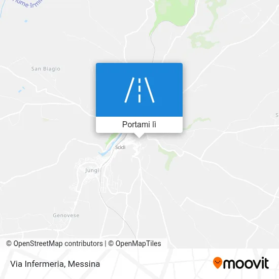 Mappa Via Infermeria