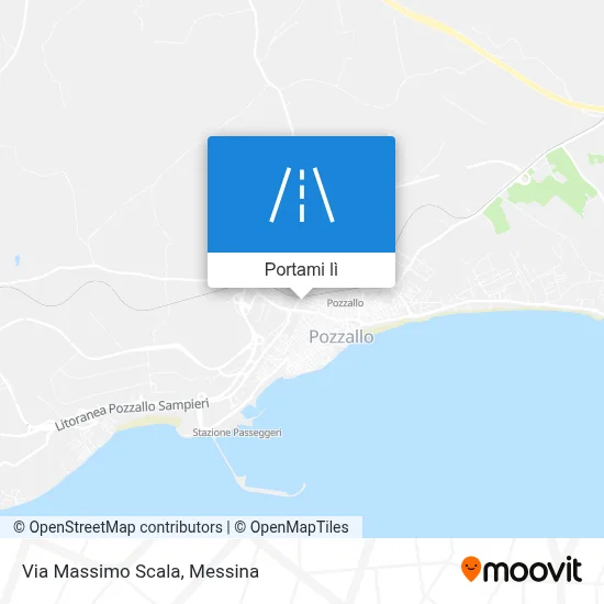 Mappa Via Massimo Scala