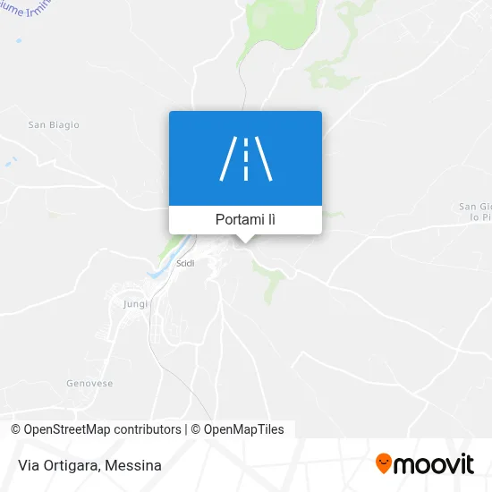 Mappa Via Ortigara