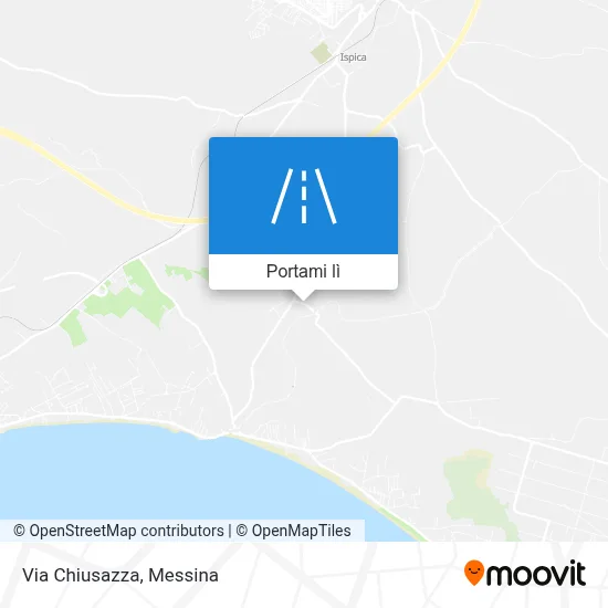 Mappa Via Chiusazza