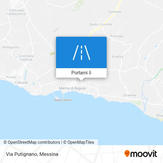 Mappa Via Putignano
