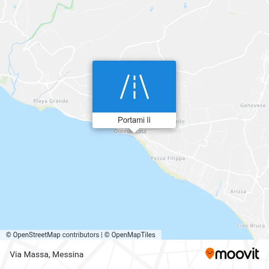 Mappa Via Massa
