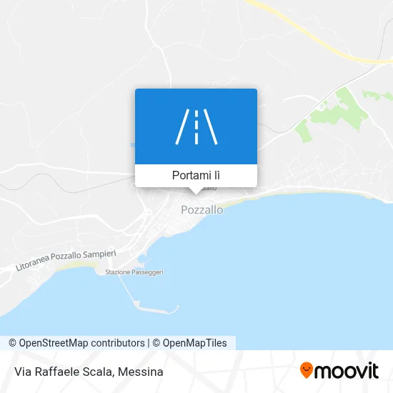 Mappa Via Raffaele Scala