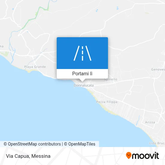 Mappa Via Capua