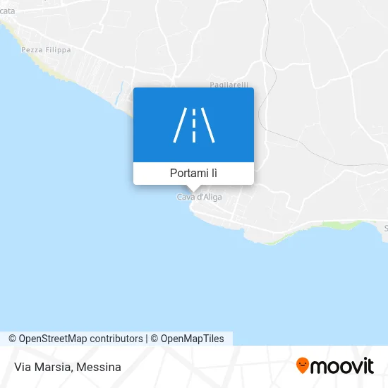 Mappa Via Marsia