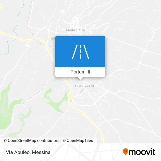 Mappa Via Apuleo