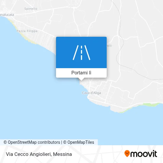 Mappa Via Cecco Angiolieri
