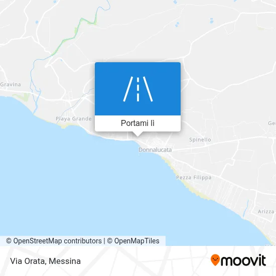 Mappa Via Orata