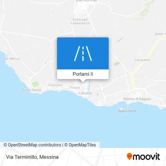Mappa Via Terminillo