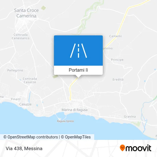 Mappa Via 438