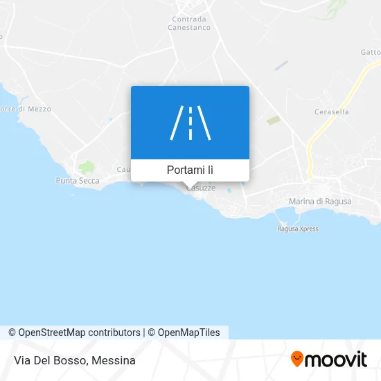 Mappa Via Del Bosso