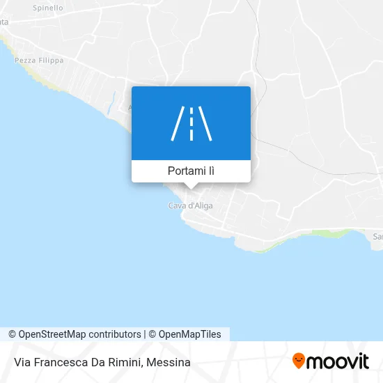 Mappa Via Francesca Da Rimini